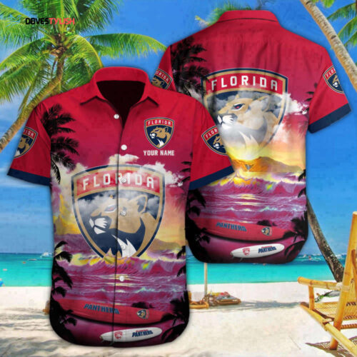 Florida Panthers Custom Name Hawaii Shirt For Men And Women