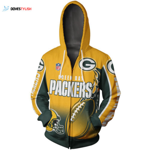 Green Bay Packers NFL   3D Hoodie, Best Gift For Men And Women