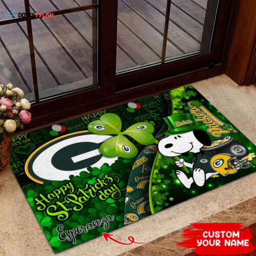 New York Jets NFL-Custom Doormat The Celebration Of The Saint Patrick’s Day