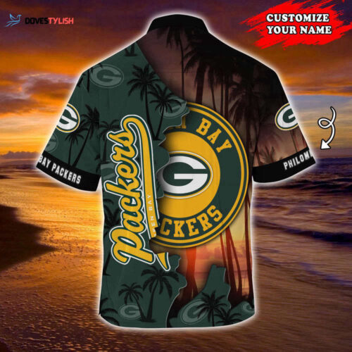 Green Bay Packers NFL-Customized Summer Hawaii Shirt For Sports Enthusiasts