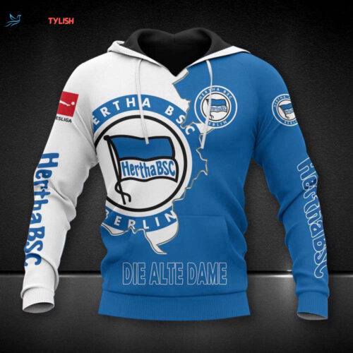 Hertha BSC Printing  Hoodie, Best Gift For Men And Women