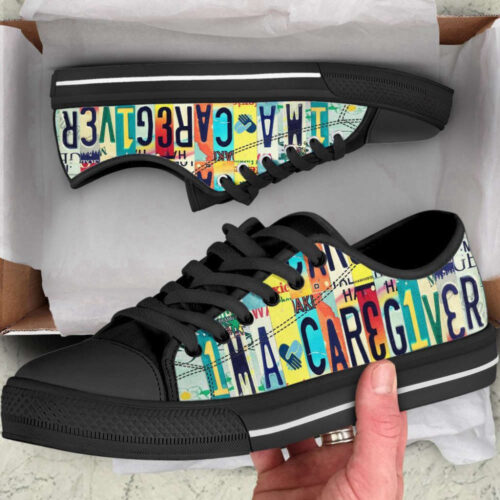 I’m A Caregiver  Low Top Shoes, Best Gift For Men And Women