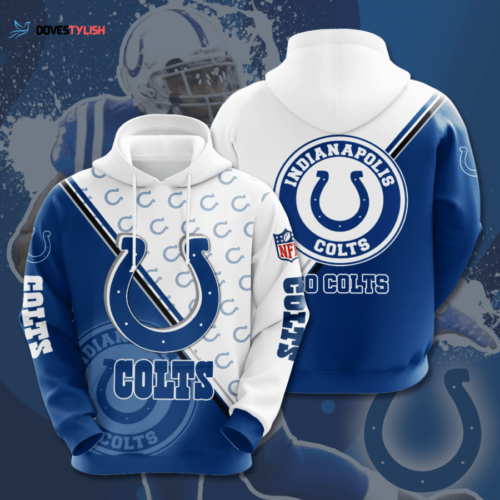 Indianapolis Colts 3D Hoodie, Best Gift For Men And Women