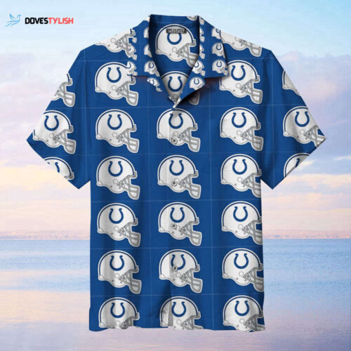 Indianapolis Colts Check Hawaiian Shirt For Men And Women