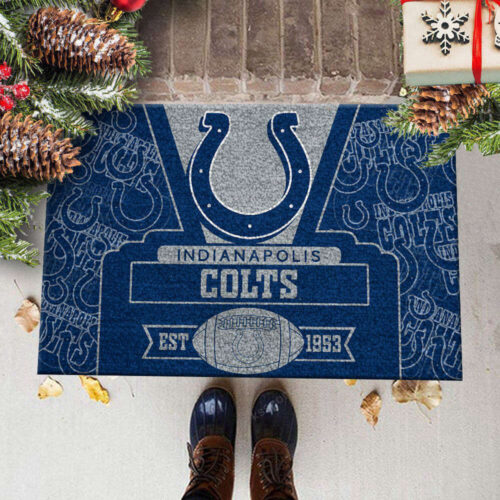 Indianapolis Colts Doormat,  Gift For Home Decor