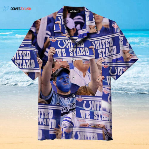 Indianapolis Colts Retro Hawaiian Shirt For Men And Women