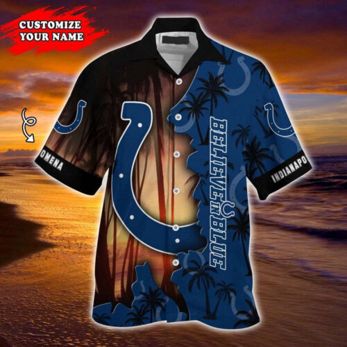 Indianapolis Colts NFL-Customized Summer Hawaii Shirt For Sports Enthusiasts