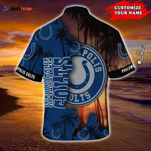 Indianapolis Colts NFL-Customized Summer Hawaii Shirt For Sports Enthusiasts