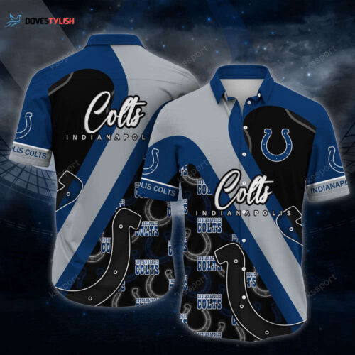 Indianapolis Colts NFL-Hawaii Shirt New Trending Summer  For Men And Women