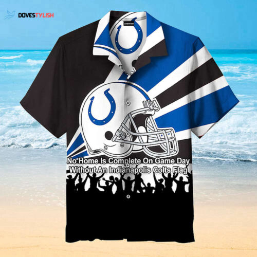 Indianapolis Colts Check Hawaiian Shirt For Men And Women