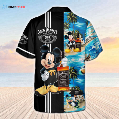 J Daniel  Old Time Mickey Mouse Hawaiian Shirt For Men And Women