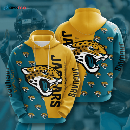 Jacksonville Jaguars 3D Hoodie, Best Gift For Men And Women