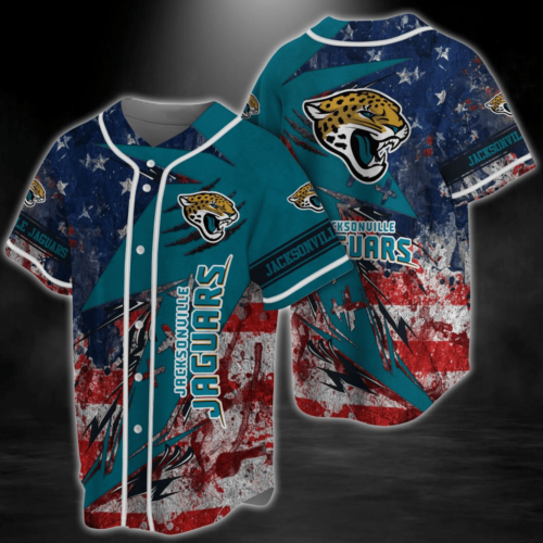 Jacksonville Jaguars NFL Baseball Jersey Shirt For This Season