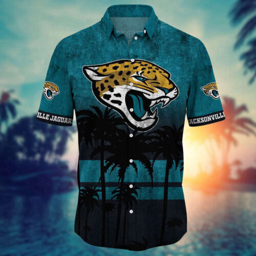 Jacksonville Jaguars NFL-Hawaii Shirt Short Style Hot Trending Summer  For Men And Women