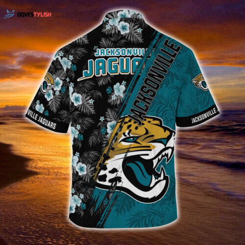 Jacksonville Jaguars NFL-Summer Hawaii Shirt Mickey And Floral Pattern For Sports Fans