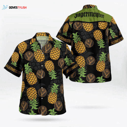 Jagermeister Pineapple Hawaiian Shirt For Men And Women