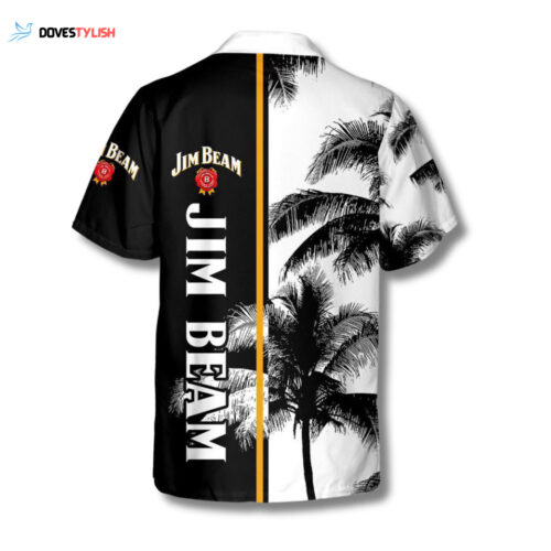 Jim Beam Hawaiian Shirt Hot Summer Jim Beam Aloha Beach Gift For Men And Women