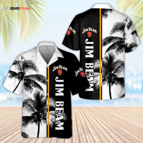 Jim Beam Palm Tree Hawaiian Shirt For Men And Women