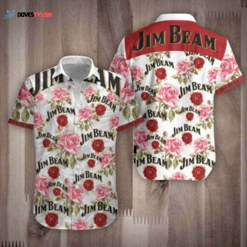 Jim Beam Rose Hawaiian Shirt, Best Gift  For Men And Women