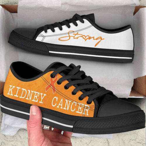 Kidney Cancer Shoes Strong Low Top Shoes Canvas Shoes, Best Gift For Men And Women