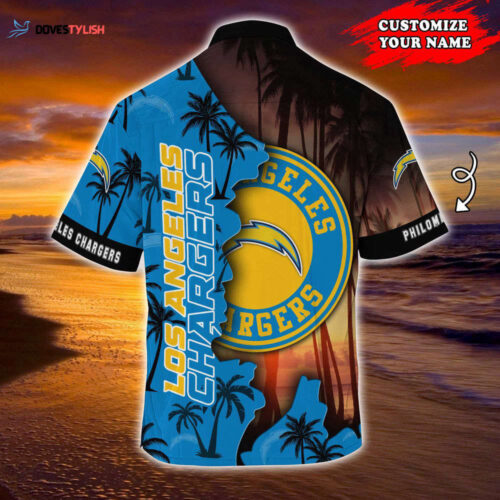 Los Angeles Chargers NFL-Customized Summer Hawaii Shirt For Sports Enthusiasts
