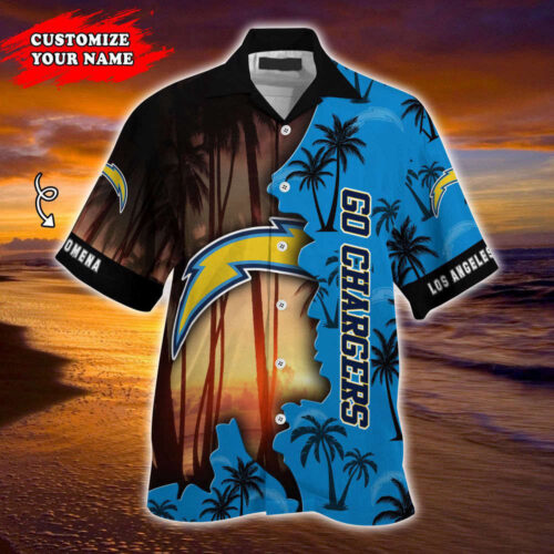 Los Angeles Chargers NFL-Customized Summer Hawaii Shirt For Sports Enthusiasts