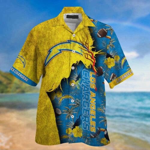 Los Angeles Chargers NFL-God Hawaiian Shirt New Gift For Summer