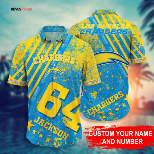 Los Angeles Chargers NFL-Personalized Hawaiian Shirt Style Hot Trending For Men Women