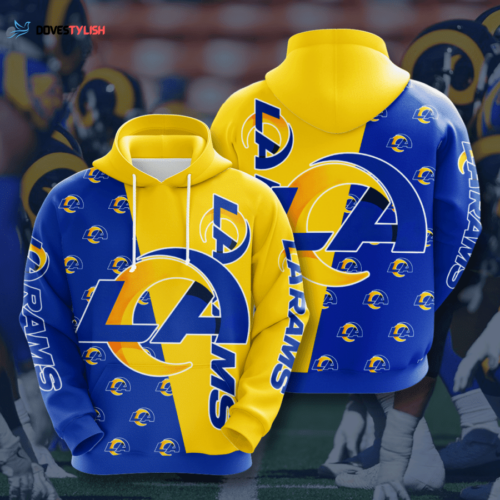 Los Angeles Rams 3D Hoodie, Best Gift For Men And Women