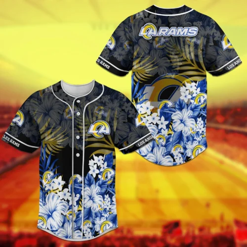 Los Angeles Rams NFL Baseball Jersey Shirt Vintage Design  For Men And Women