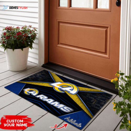 Los Angeles Rams NFL, Custom Doormat For Sports Enthusiast This Year