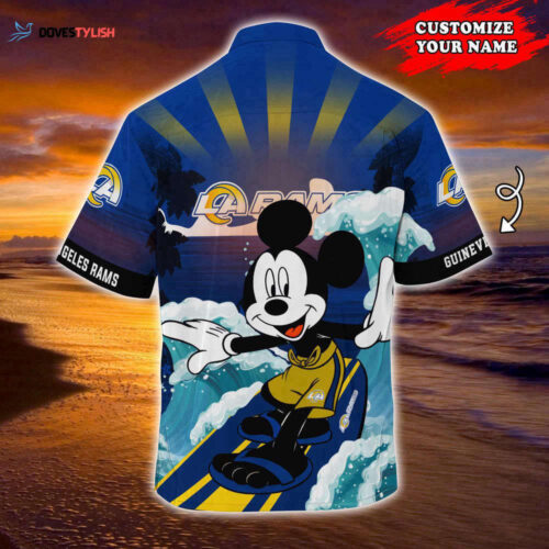 Los Angeles Rams NFL-Summer Customized Hawaii Shirt For Sports Fans