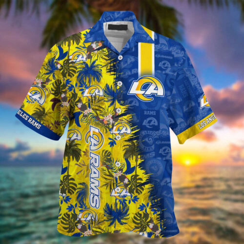 Los Angeles Rams NFL-Summer Hawaii Shirt And Shorts For Your Loved Ones