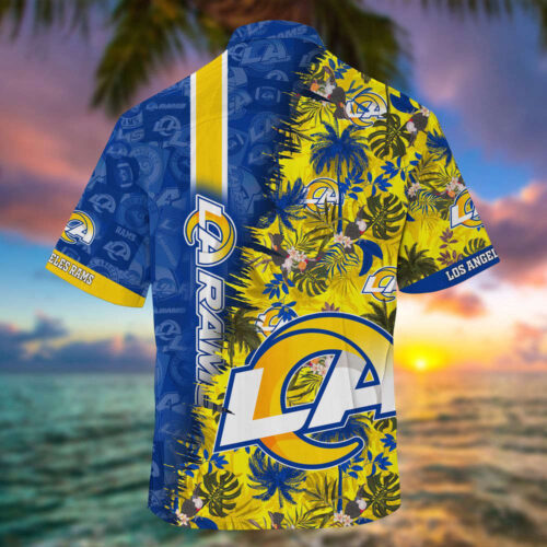 Los Angeles Rams NFL-Summer Hawaii Shirt And Shorts For Your Loved Ones