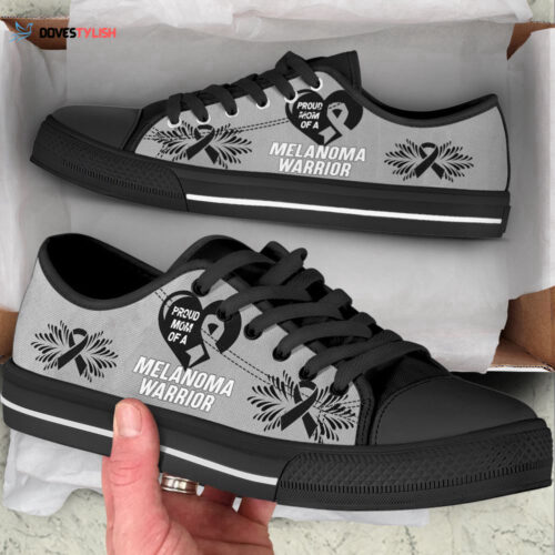 Melanoma Shoes Warrior Low Top Shoes Canvas Shoes For Men And Women