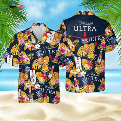 Michelob Ultra Beer Pineapple Hawaiian Shirt For Men And Women
