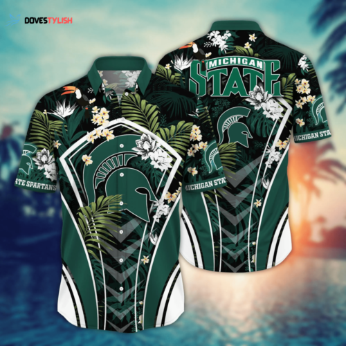 Michigan State Spartans NCAA1-Hawaiian Shirt Custom  For Men And Women
