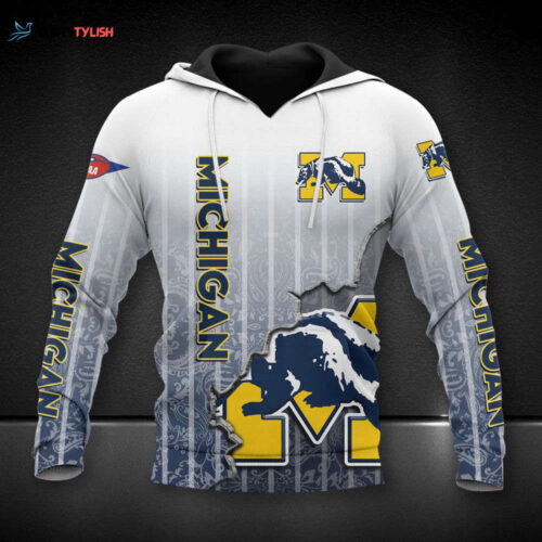 MICHIGAN WOLVERINES Printing  Hoodie, Best Gift For Men And Women