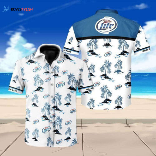 Miller Lite Beer Hawaiian Shirt Summer Shirt For Men And Women