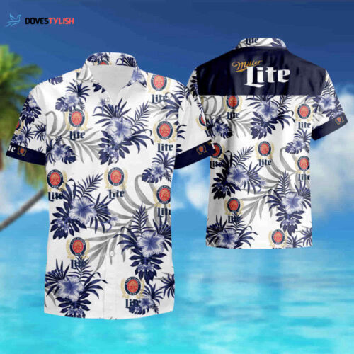 Miller Lite Style 3 Hawaiian Shirt For Men And Women Summer Shirt For Men And Women