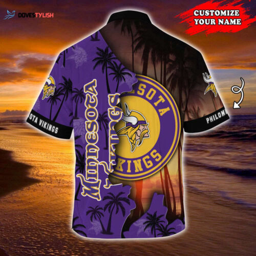 Minnesota Vikings NFL-Customized Summer Hawaii Shirt For Sports Enthusiasts