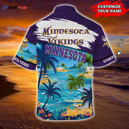 Minnesota Vikings NFL-Customized Summer Hawaii Shirt For Sports Fans