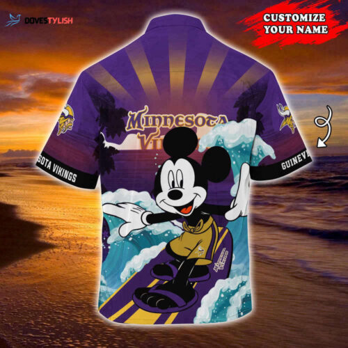 Minnesota Vikings NFL-Summer Customized Hawaii Shirt For Sports Fans