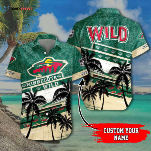 Minnesota Wild-NHL Personalized Hawaii Shirt For Men And Women