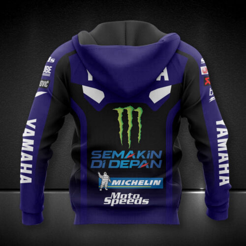Monster Energy Yamaha MotoGP Printing   Hoodie, Best Gift For Men And Women