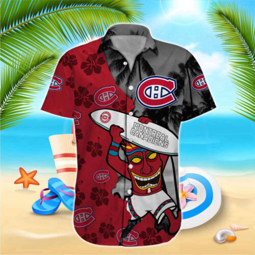 Montreal Canadiens NHL-Hawaiian Shirt Custom For Men And Women