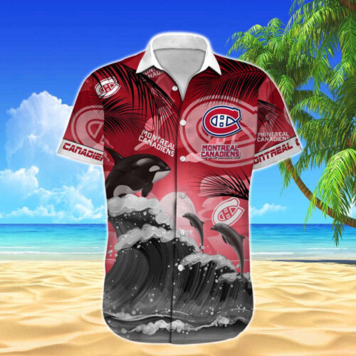 Montreal Canadiens NHL-Hawaiian Shirt  , Gift For Men And Women
