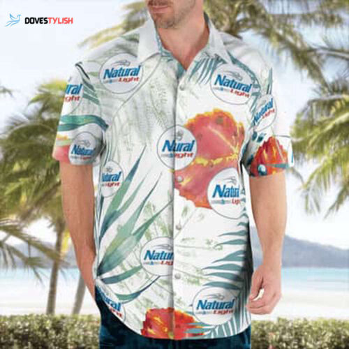 Natural Light Hawaiian Shirt Trendy Summer, Gift For Men And Women