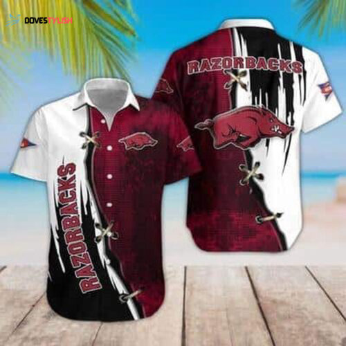 NCAA Arkansas Razorbacks Hawaiian Shirt Gift For College Football Fans
