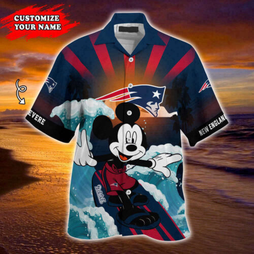 New England Patriots NFL-Summer Customized Hawaii Shirt For Sports Fans